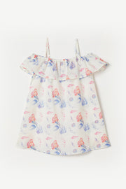 Rainbows and Unicorns Frilly Beach Dress