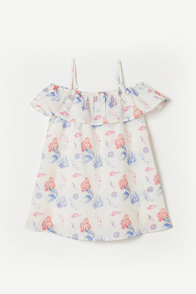 Rainbows and Unicorns Frilly Beach Dress