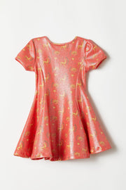 Hearts and Deers Red Dress