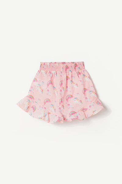 Rainbows and Unicorns Beach Shorts