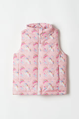 Rainbows and Unicorns Pink Vest