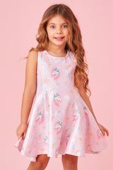 Unicorn in Wonderland Pink Dress