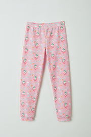 Unicorn in Wonderland Pink Pajamas Set