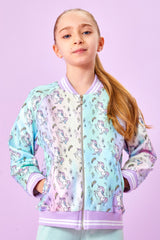 Unicorns and Stars Bomber Ceket